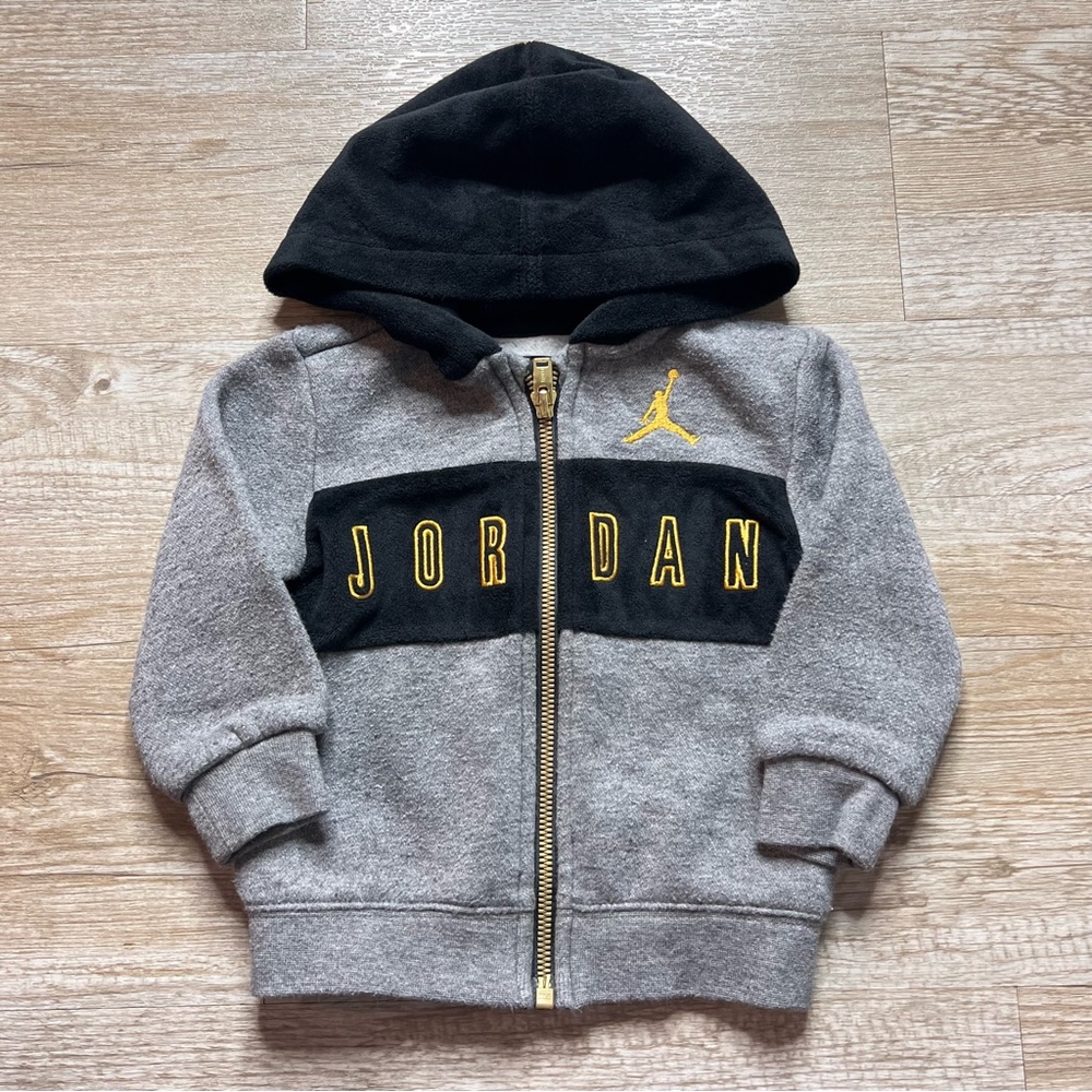 Baby Jordan zip up - 12 M